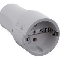 Bachmann Schutzkontaktkupplung Kunststoff IP20 960.303 ger grau Schraubkl