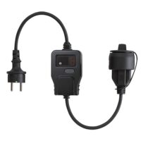Bachmann Dämmerungsschalter Aufputz 1S 2600W 924.193 schwarz IP44