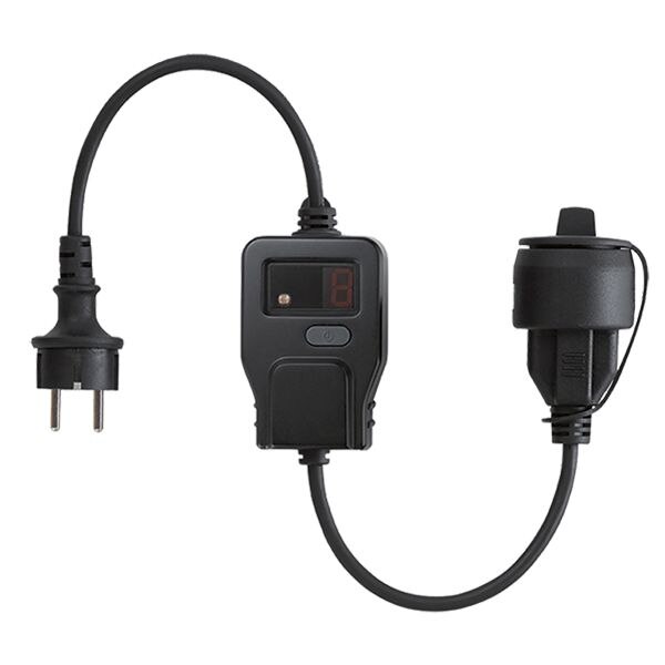 Bachmann Bachmann Dämmerungsschalter Aufputz 1S 2600W 924.193 schwarz IP44