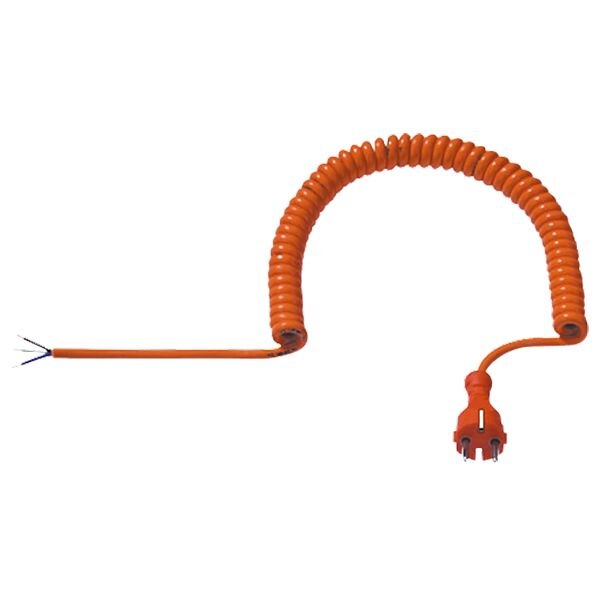 Bachmann Spiralleitung 1m 3x1,5qmm or 665.871 IP20 Aderendh 0-70°C PUR