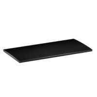 Bachmann Rahmen 2-fach schwarz glänzend horizontal Kunststoff DUE 929.101