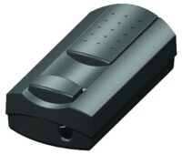 Bachmann Schnurschalter 7-110W schwarz indukt 924.345 Schieberegl 230V