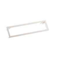 Bachmann Multi-Tischsteckdose weiß Aluminium 915.005 Einbaurahmen