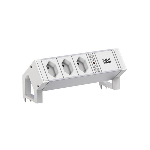 Bachmann Bachmann Steckdosenleiste /3-fach weiß 0,2m 937.424 IP20