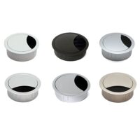 Bachmann Durchführungstülle Aluminium Ø80mm weiß 930.303 rnd geschl