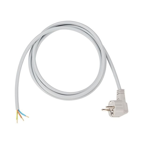 Bachmann Bachmann Netzanschlussleitung 2m 16A grau 305.974 3x1,5qmm IP20 Aderendh 0-70°C
