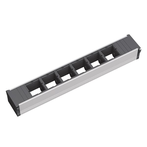 Bachmann Bachmann Steckdosenleiste 6-fach schwarz IP20 CONI 912.001