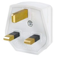 Bachmann Schutzkontaktstecker 13A 250V 910.276 Kunststoff IP20 weiß ger