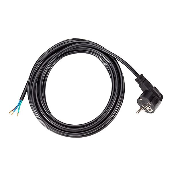 Bachmann Bachmann Netzanschlussleitung 2m 3x1qmm 304.184 16A schwarz IP20 Aderendh 0-70°C PVC