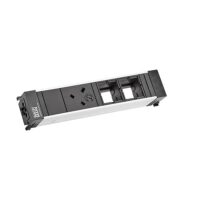 Bachmann Steckdosenleiste 1-fach alu 45° 909.0024 IP20