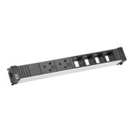 Bachmann Steckdosenleiste 2-fach alu IP20 909.0028