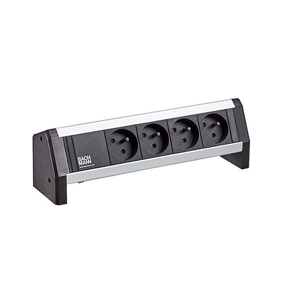 Bachmann Bachmann Steckdosenleiste alu 35° IP20 902.1076