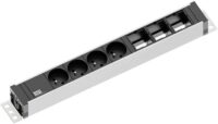 Bachmann Steckdosenleiste 4-fach alu 3m 35° 922.082 IP20 1,5qmm