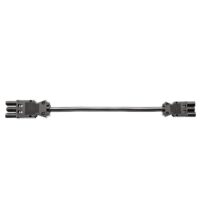Bachmann Verbindungskabel 3-polig H05VV-F schwarz 375.129 1,5qmm L5000mm