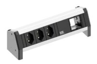 Bachmann Steckdosenleiste 4-fach schwarz IP20 DESK 902.008