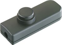 Bachmann Schnurschalter 2W schwarz Druckkn 924.054 230V