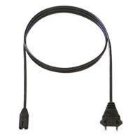 Bachmann Netzanschlussleitung 1,5m 2,5A 251.183 2x0,75qmm schwarz IP20 Euro-Steck