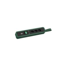 Bachmann Steckdosenleiste gn mit Ein/Aus 350.245 2m 90° IP20 1,5qmm