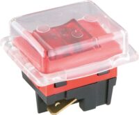 Bachmann Einbau-Ausschalter 2-polig 16A Wippe 924.136