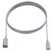 Bachmann Netzanschlussleitung 1,5m 10A 356.903 3x1qmm grau IP20 PVC
