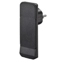 Bachmann Flachstecker 16A 250V Kunststoff IP20 933.001 schwarz abgew