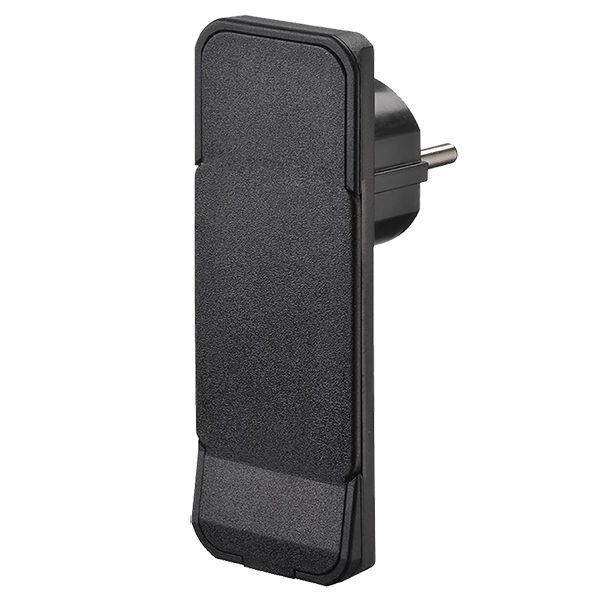Bachmann Bachmann Flachstecker 16A 250V Kunststoff IP20 933.001 schwarz abgew