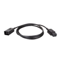 Bachmann Netzanschlussleitung 3m 16A schwarz 356.175 3x1,5qmm IP20 0-70°C PVC