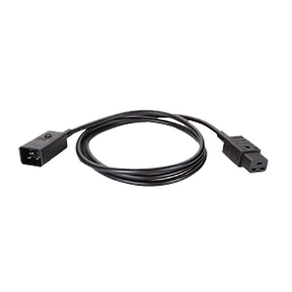 Bachmann Bachmann Netzanschlussleitung 3m 16A schwarz 356.175 3x1,5qmm IP20 0-70°C PVC