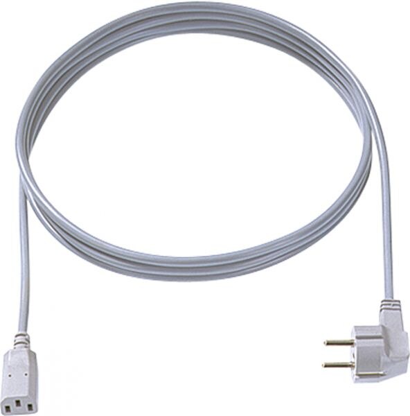Bachmann Bachmann Netzanschlussleitung 3m 3x1qmm 353.975 10A grau IP20 0-70°C PVC
