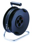 ELTROPA Kabeltrommel Kunststoff 50m H05VV-F E392.181 3x1,5mm IP20 4xSteckdosen