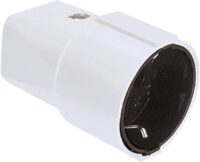 Bachmann Schutzkontaktkupplung Kunststoff IP20 912.270 ger weiß Schraubkl