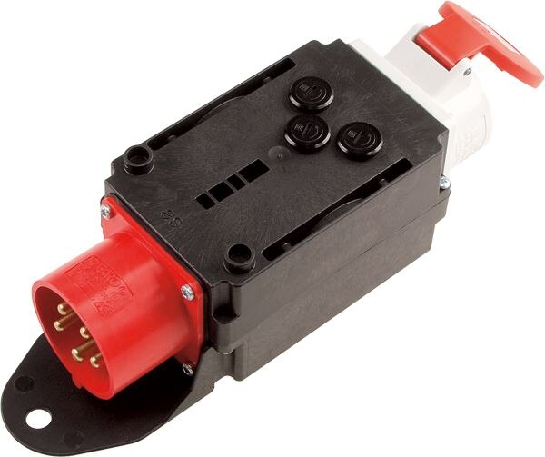 Bachmann Bachmann Energiewürfel Kunststoff schwarz IP44 349.183 1x16A5p400V CEE-32A