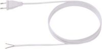 Bachmann Netzanschlussleitung 2m 2,5A schwarz 202.174 2x0,75qmm IP20 Euro-Steck PVC