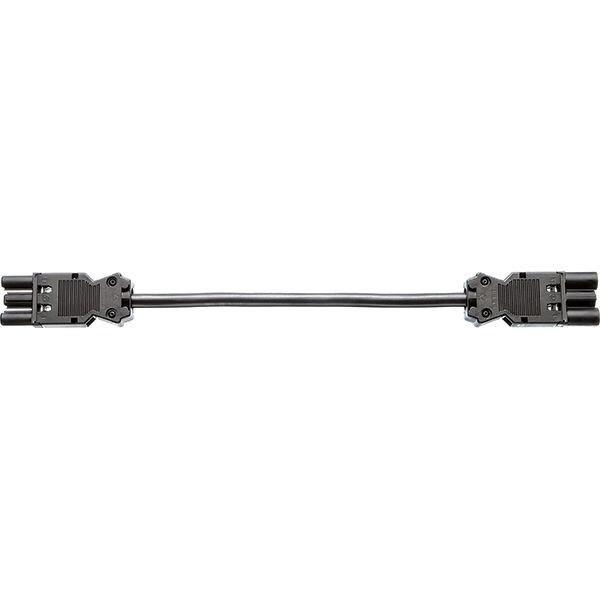 Bachmann Bachmann Verbindungskabel 3-polig H05VV-F schwarz 375.053 1,5qmm L1000mm