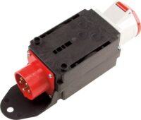 Bachmann Energiewürfel Kunststoff schwarz IP44 349.012 1x32A5p400V CEE-16A