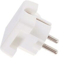 Bachmann Schutzkontaktstecker 16A 250V 911.270 Kunststoff IP20 weiß rechtw