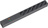 Bachmann Steckdosenleiste 19 6Steckd 333.536 230V LED Netzentstör