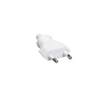 Bachmann EURO-Stecker 2,5A 250V Kunststoff IP20 900.011 weiß ger