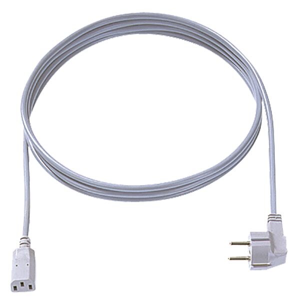 Bachmann Bachmann Netzanschlussleitung 2m 10A grau 356.909 3x1,5qmm IP20 PVC