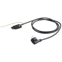 Bachmann Netzanschlussleitung 3-polig H05VV-F 375.116 1,5qmm L3000mm schwarz