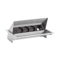 Bachmann Steckdosenleiste alu 0,2m 35° 900.401 IP20 1,5qmm
