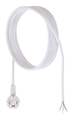 Bachmann Bachmann Netzanschlussleitung 3m 3x1qmm 304.175 16A schwarz IP20 Aderendh 0-70°C PVC