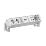 Bachmann Steckdosenleiste /2-fach weiß 1xUSB 937.425 0,2m IP20