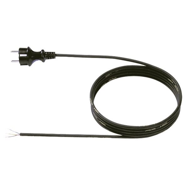 Bachmann Bachmann Netzanschlussleitung 3m 3x1qmm 320.175 16A schwarz IP20 Aderendh 0-70°C