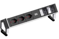 Bachmann Steckdosenleiste 3-fach weiß 0,2m 90° 902.209 IP20 1,5qmm