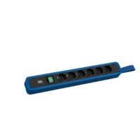 Bachmann Steckdosenleiste bl mit Ein/Aus 350.346 2m 35° IP20 1,5qmm