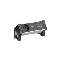 Bachmann Steckdosenleiste alu 0,2m 35° 937.103 IP20 1,5qmm
