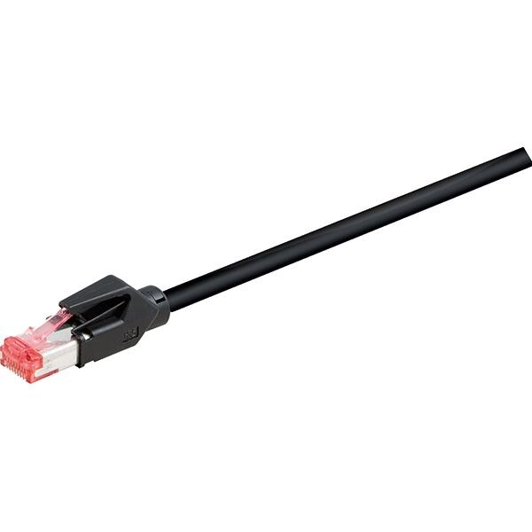 Bachmann Bachmann Patchkabel Cat6A 3m schwarz S/FTP 918.033 RJ45 AWG27 1:1