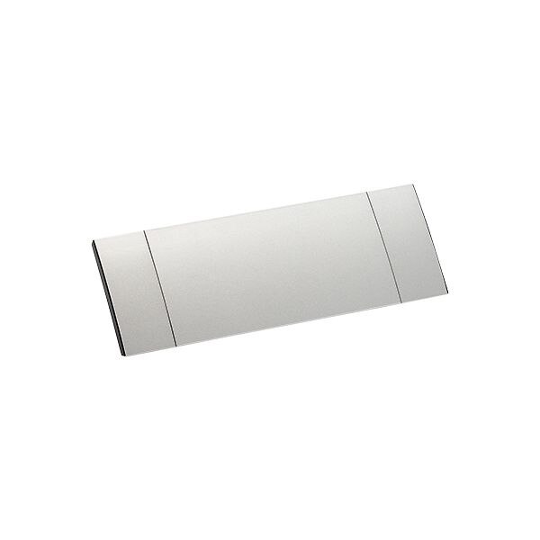 Bachmann Bachmann Einbaurahmen 3-fach alu lackiert Klappdeckel 915.501 Metall