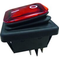 Bachmann Einbau-Ausschalter 2-polig 16A Wippe 924.178 Kontrolle Kennz.0/1 xmm
